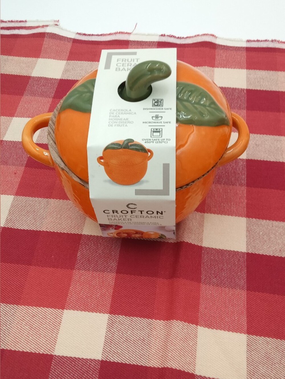 Fruit Ceramic Baker NWT